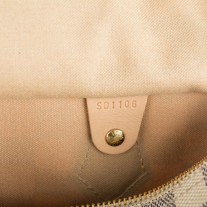 Louis Vuitton Damier Azur Speedy 30 8 of 8