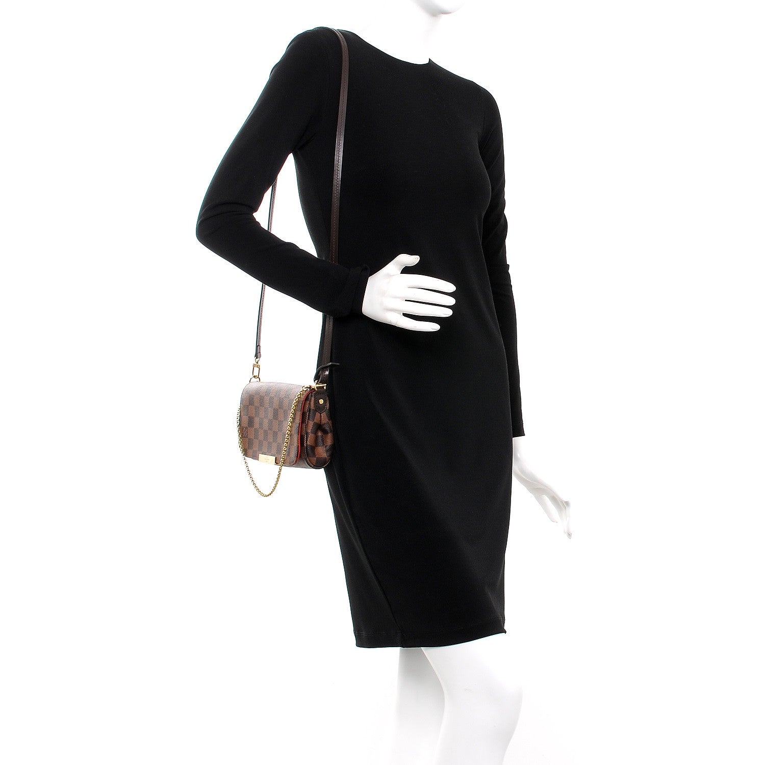 Louis Vuitton Damier Ebene Favorite PM 2 of 7