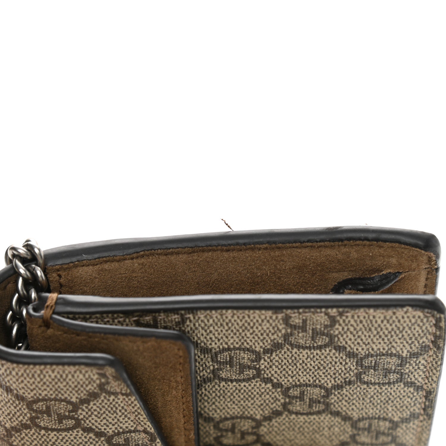 Gucci GG Supreme Monogram Super Mini Dionysus Shoulder Bag Taupe 10 of 10