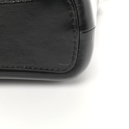 Chanel Aged Calfskin Chevron Quilted Medium Gabrielle Hobo Black 11 of 15