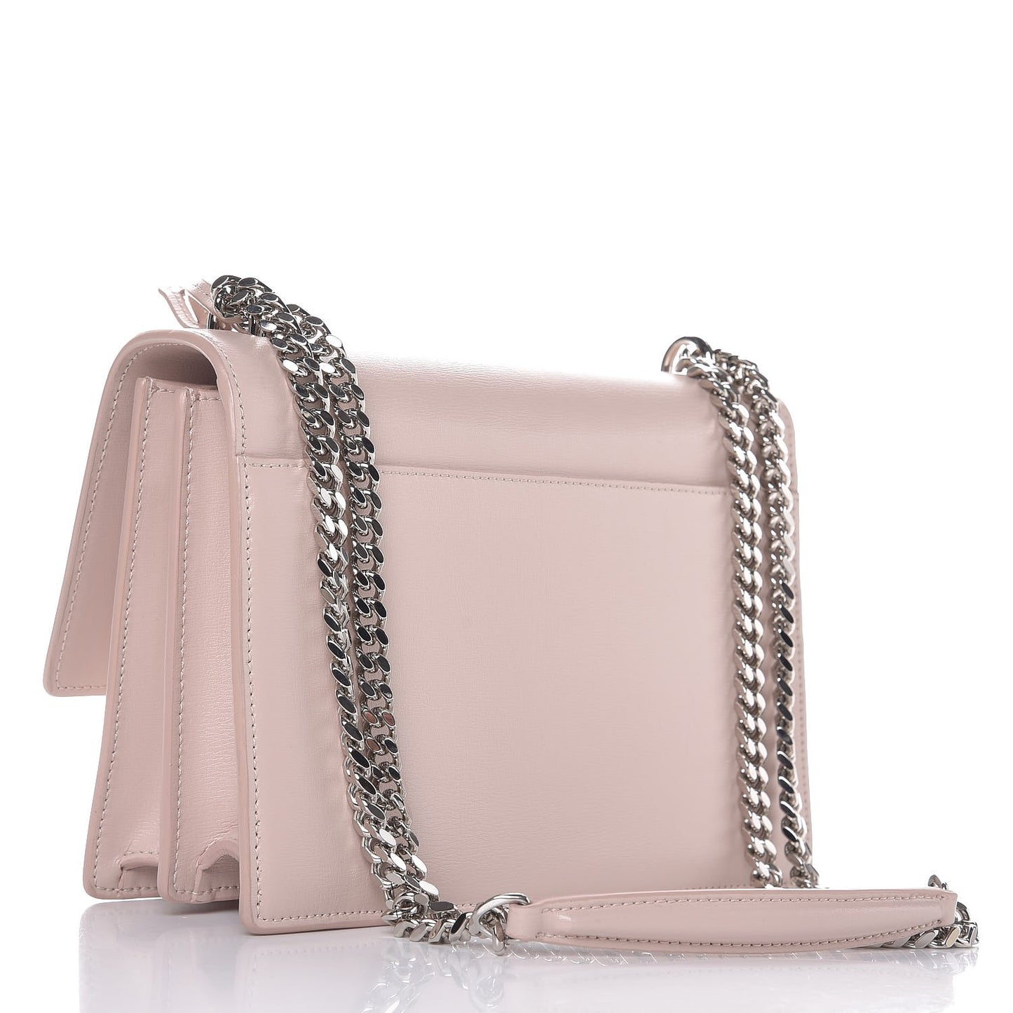 Calfskin Medium Monogram Sunset Marble Pink