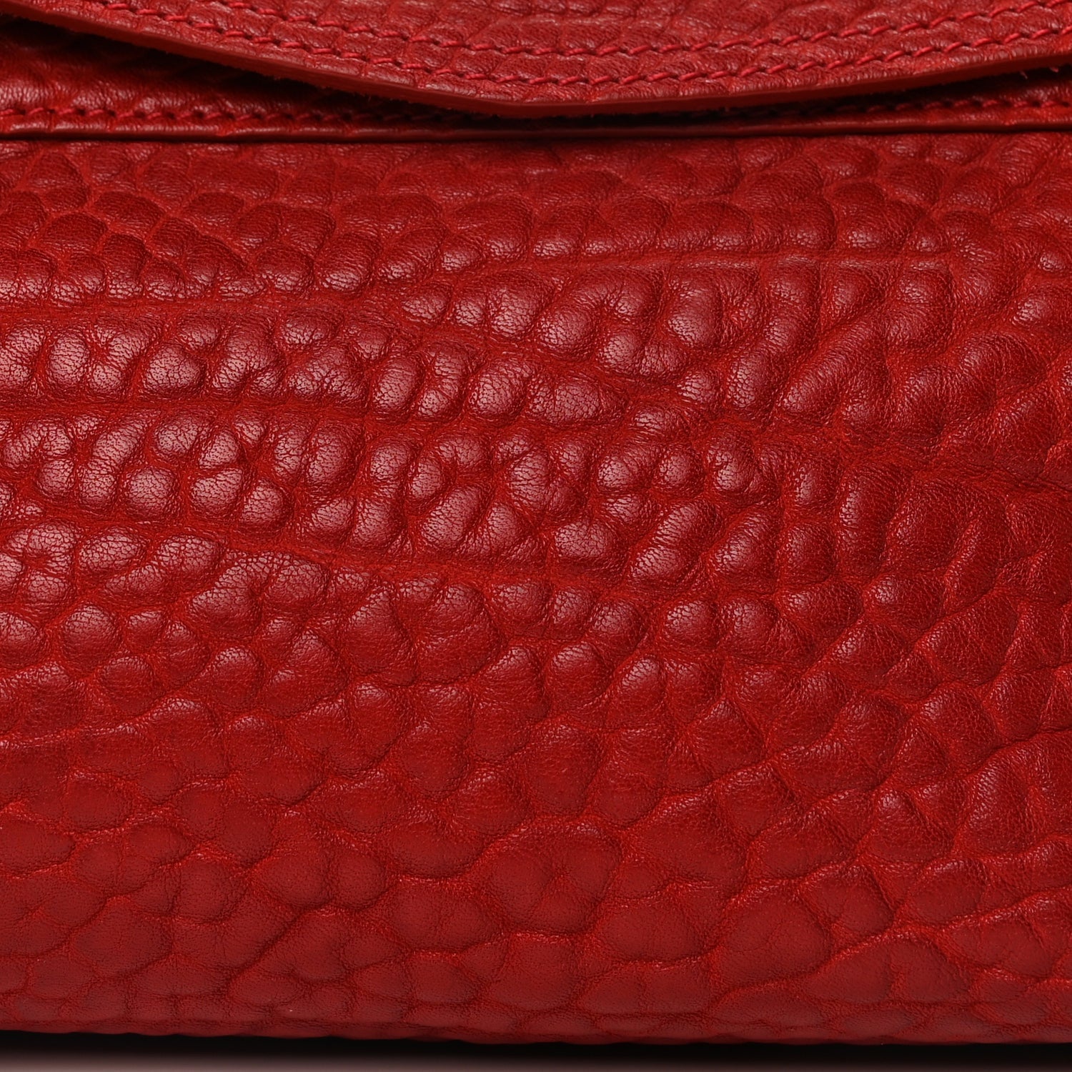 Mulberry Shrunken Calfskin Medium Alexa Poppy Red 6 of 8