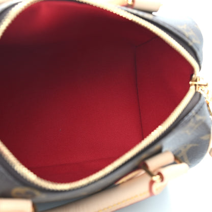 Louis Vuitton Monogram Speedy Bandouliere 20 Black 4 of 7