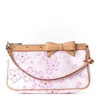 Louis Vuitton Monogram Cherry Blossom Pochette Accessories Pink 1 of 9