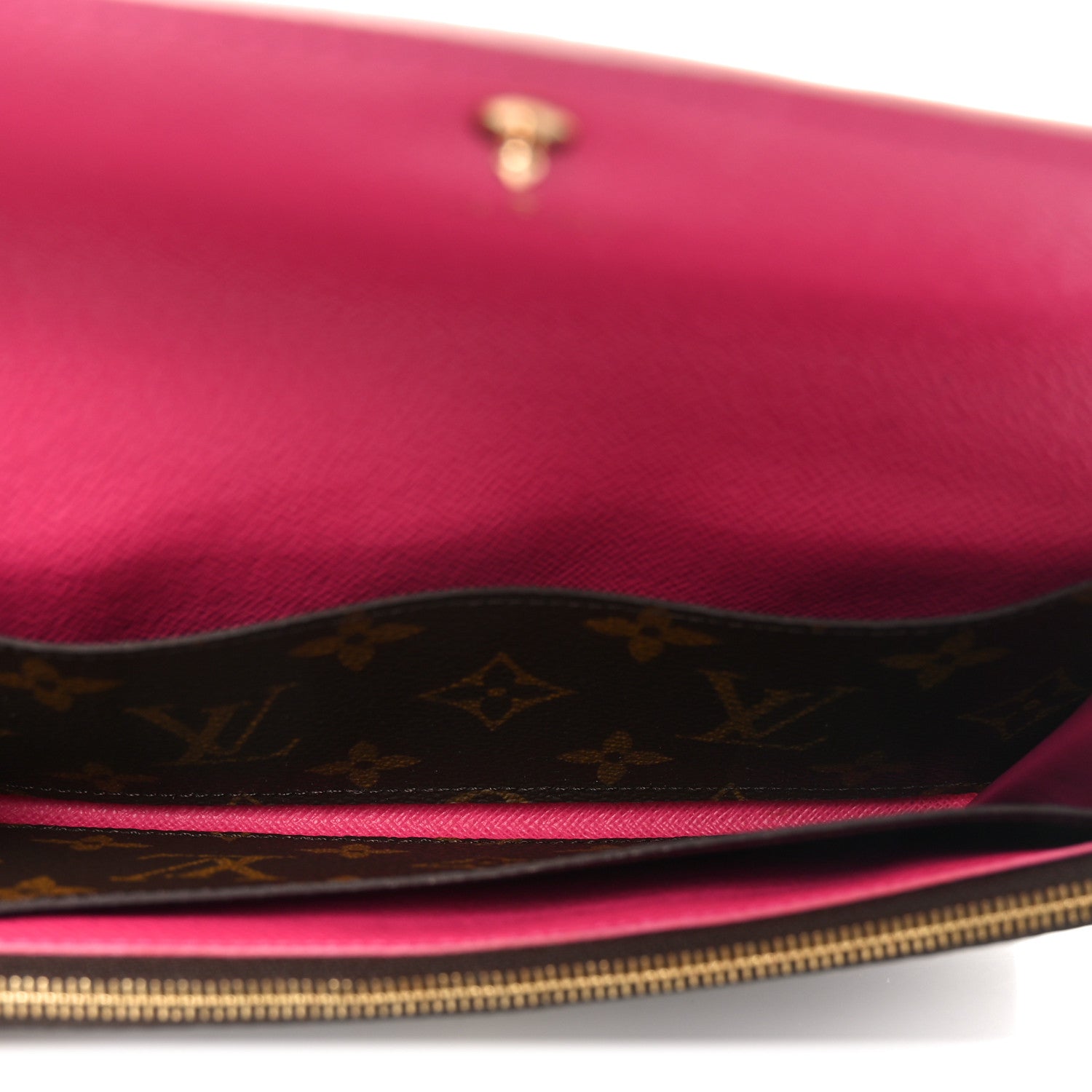 Louis Vuitton Monogram Bloom Flower Emilie Wallet 5 of 7