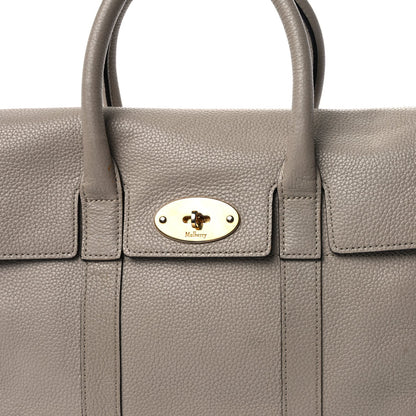 Mulberry Classic Grain Calfskin Small Bayswater  Taupe 6 of 8