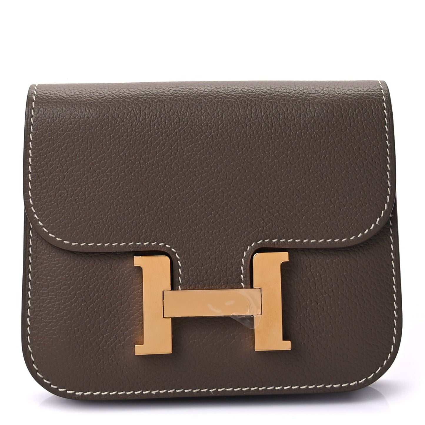 Evercolor Constance Slim Wallet  Etoupe