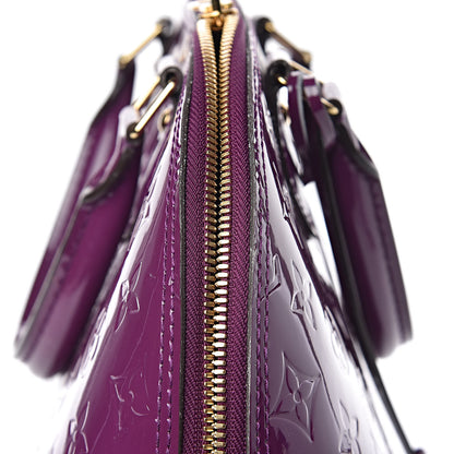 Louis Vuitton Vernis Alma MM Amethyste 12 of 14