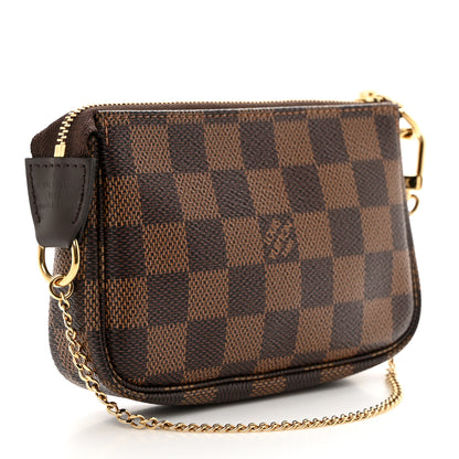 Louis Vuitton Damier Ebene Mini Pochette Accessories 3 of 8