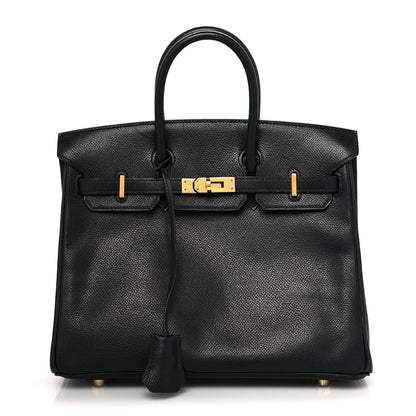 Hermes Epsom Birkin 25 Black 1 of 11