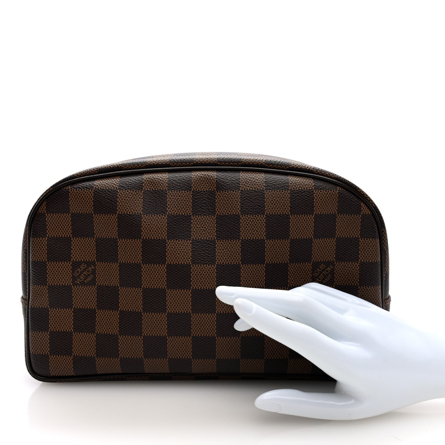 Louis Vuitton Damier Ebene Toiletry Bag 25 2 of 6