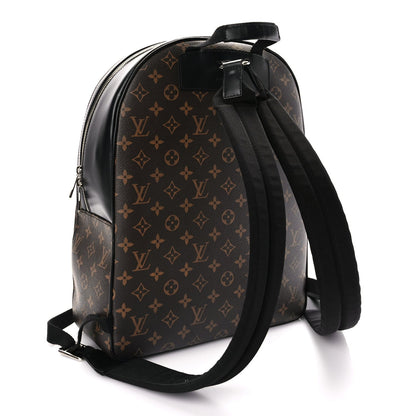 Louis Vuitton Monogram Macassar Josh Backpack 2 of 7