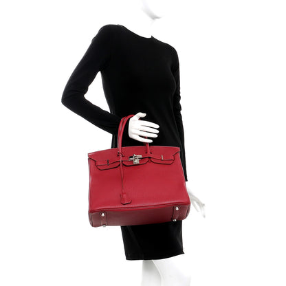 Hermes Togo Birkin 35 Rubis 2 of 40