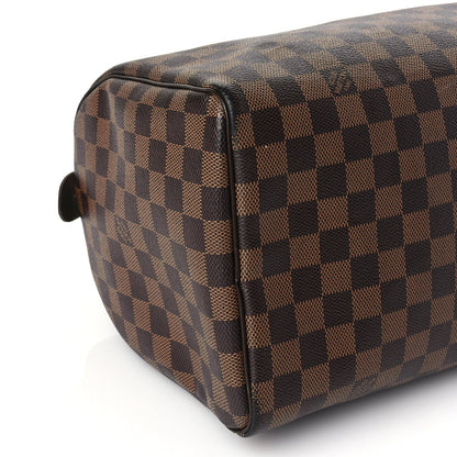 Louis Vuitton Damier Ebene Speedy 30 7 of 8