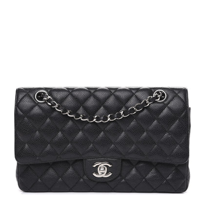 Chanel Caviar Quilted Medium Double Flap Black 1 of 11