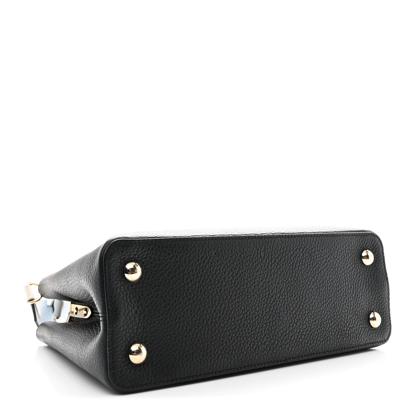 Taurillon Capucines MM Black Blue White