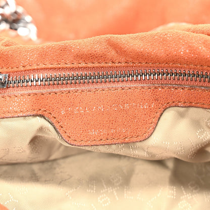 Stella McCartney Shaggy Deer Small Falabella Fold Over Tote Brandy 6 of 7