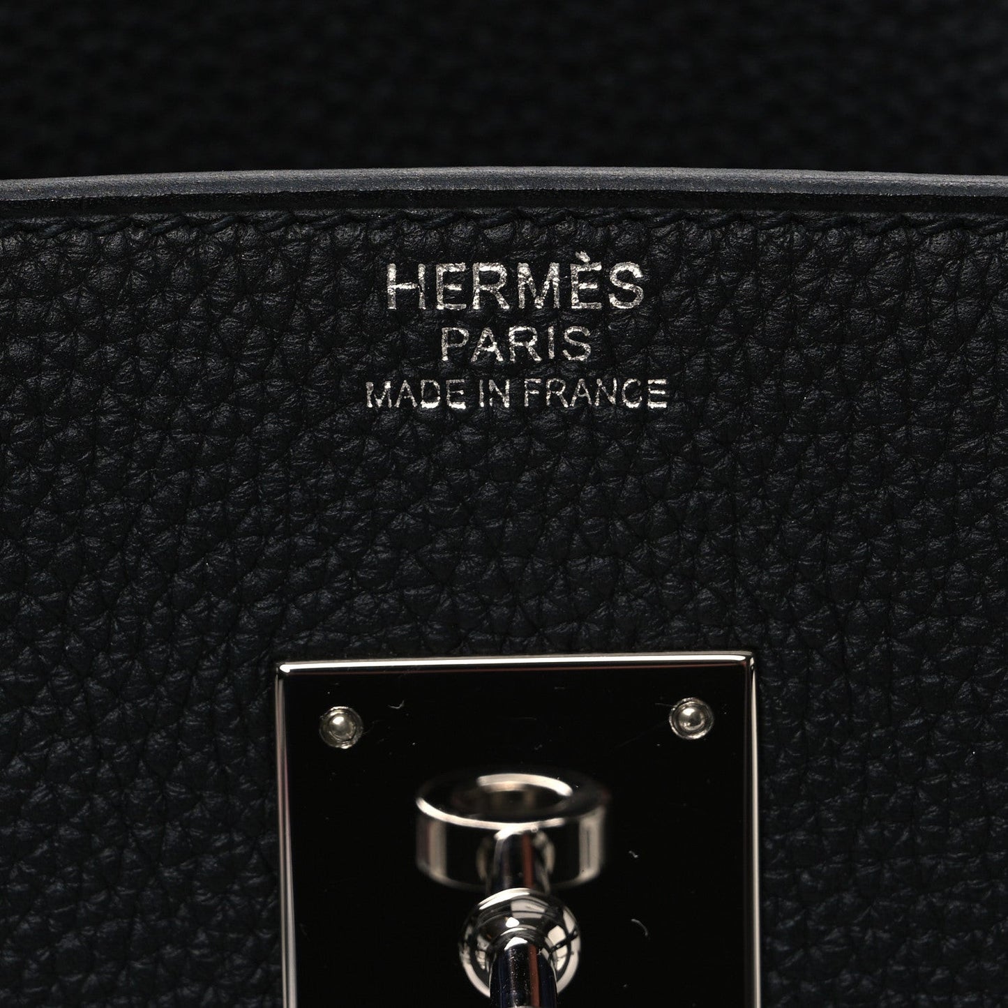 Togo Birkin 30 Black