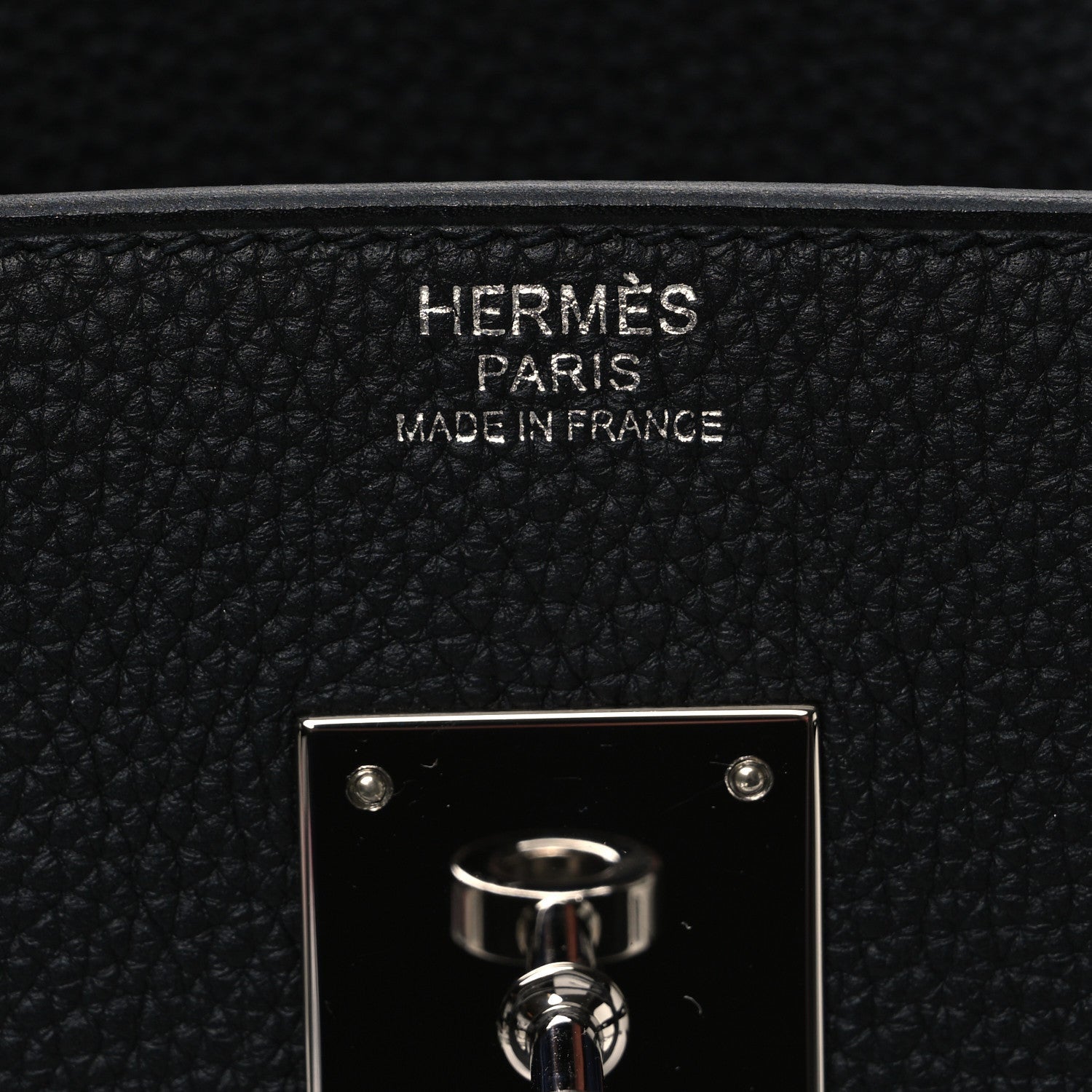 Hermes Togo Birkin 30 Black 6 of 7
