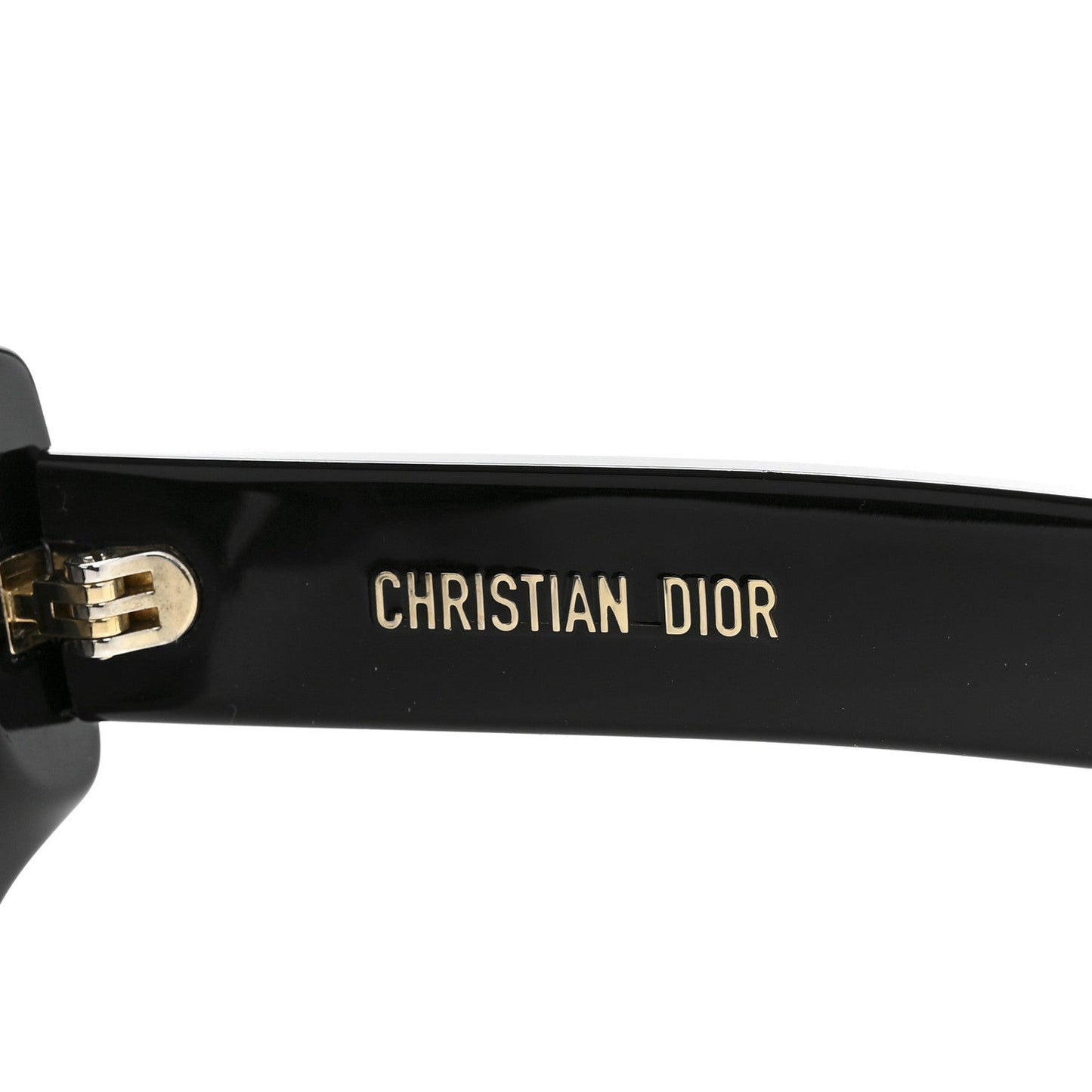 Acetate DiorSignature B1U Butterfly Sunglasses Black