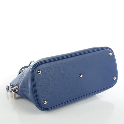 Hermes Taurillon Clemence Bolide 35 Bleu Saphir 10 of 15