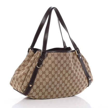Gucci Monogram Medium Abbey Shoulder Bag Dark Brown 3 of 8