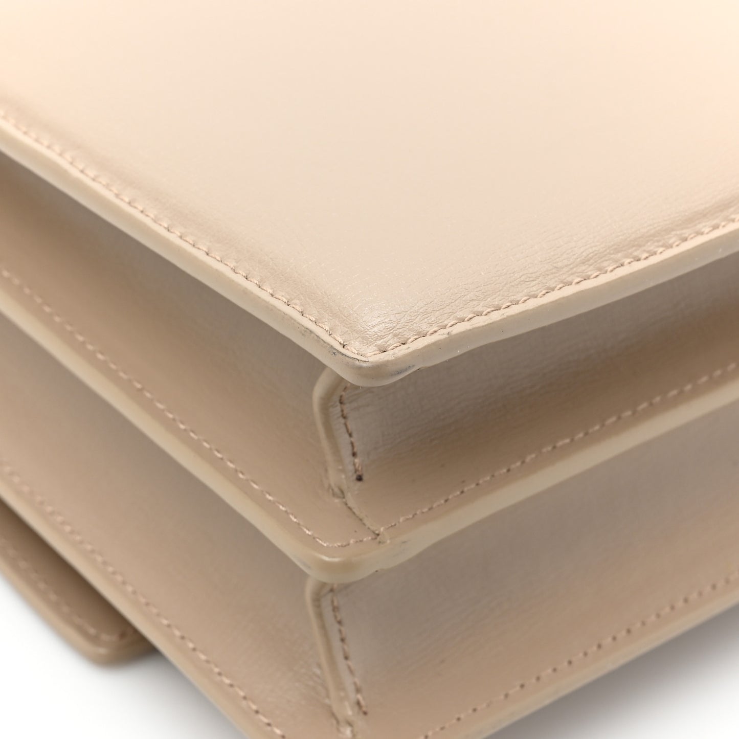 Calfskin Medium Monogram Sunset Dark Beige