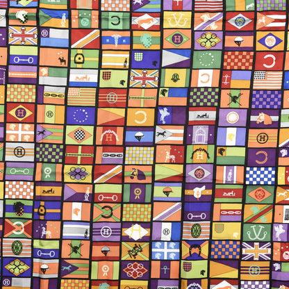 Hermes Silk en Voyage Stole Scarf 90 2 of 3