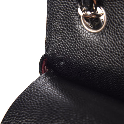 Chanel Caviar Quilted Jumbo Double Flap Black 10 of 10