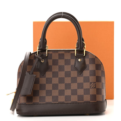 Louis Vuitton Damier Ebene Alma BB 11 of 11