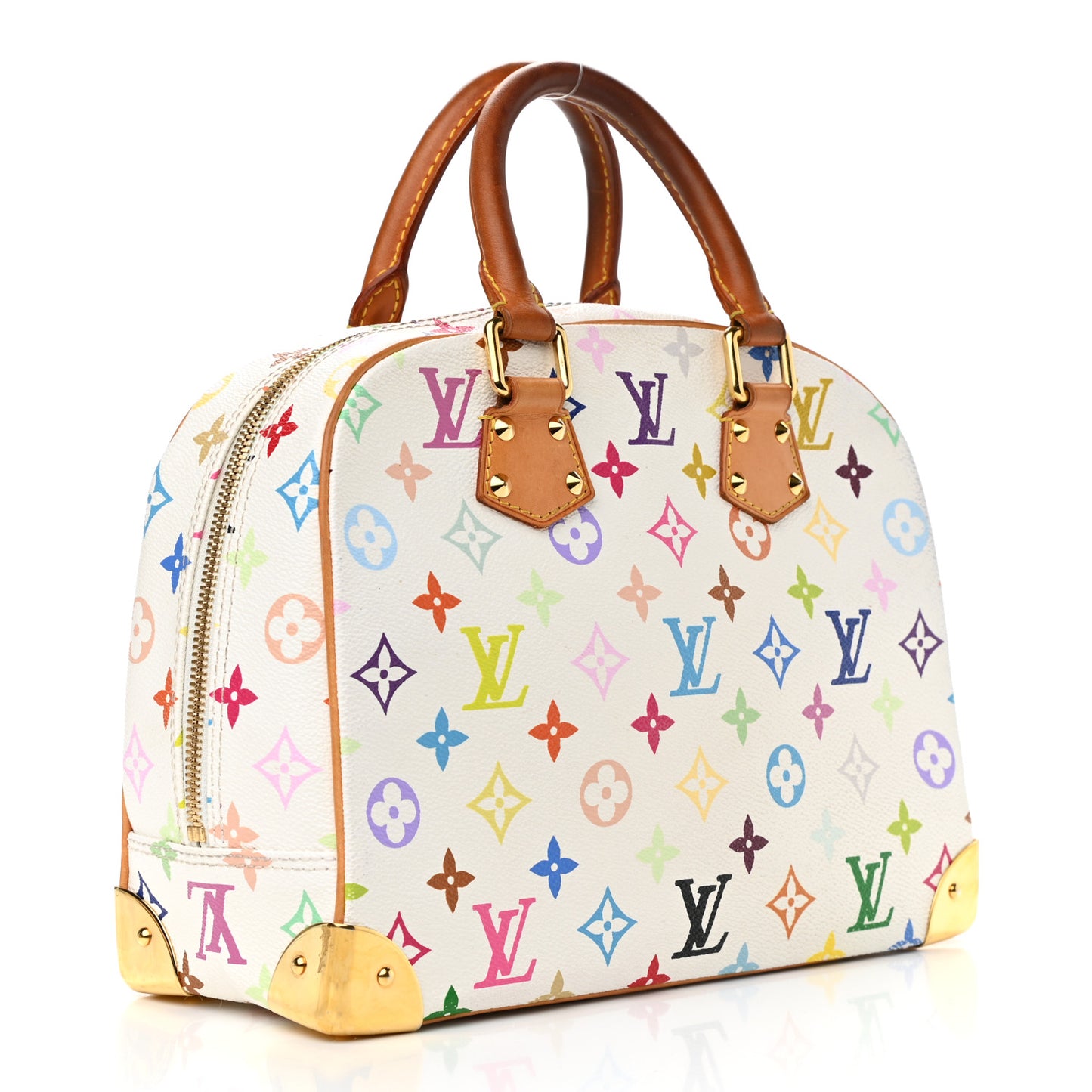 Monogram Multicolor Trouville White