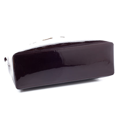 Louis Vuitton Vernis Wilshire GM Amarante 5 of 10