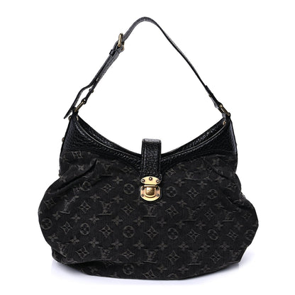 Louis Vuitton Denim Mahina S Black 1 of 8