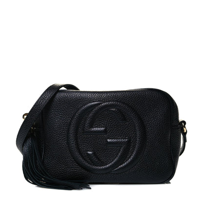 Gucci Pebbled Calfskin Small Soho Disco Bag Black 1 of 11