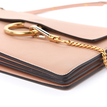 Chloe Goatskin Medium Faye Shoulder Bag Biscotti Beige 9 of 9