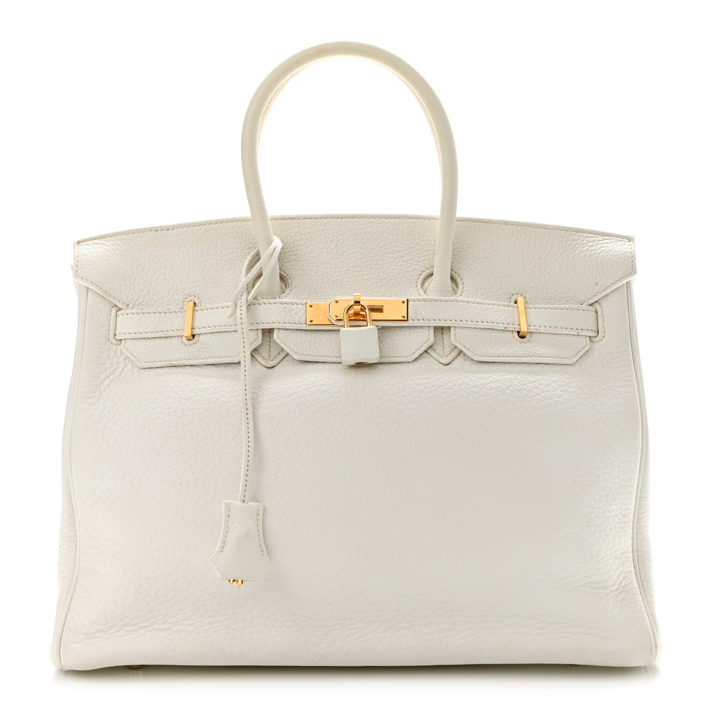 Taurillon Clemence Birkin 35 White