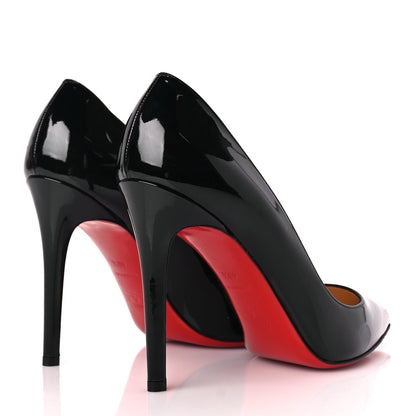 FASHIONPHILE Christian Louboutin Patent Pigalle 100 Pumps 40.5 Black 4 of 9