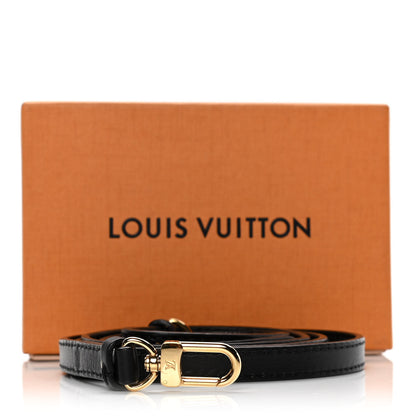 Louis Vuitton Calfskin 16mm Adjustable Shoulder Strap Black 5 of 5