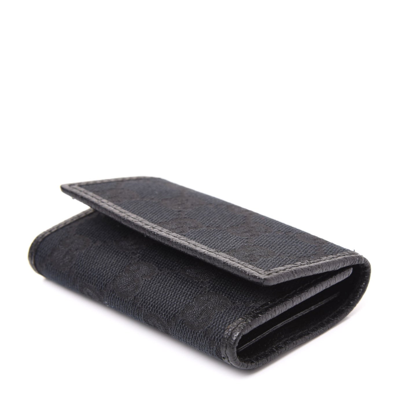 Monogram 6 Key Holder Case Black