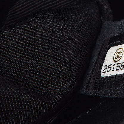 Chanel Calfskin Quilted Medium Boy Flap So Black 7 of 9