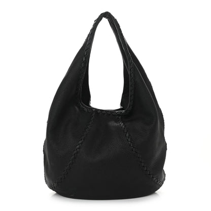 Bottega Veneta Cervo Deerskin Large Hobo Black 1 of 12