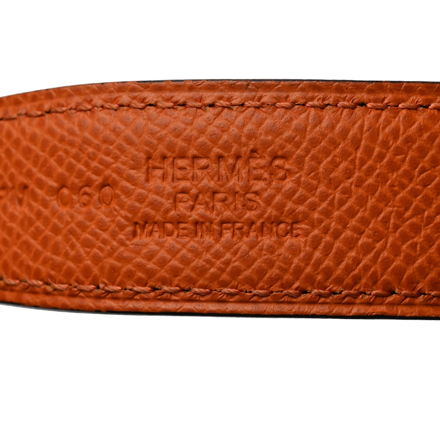 Epsom Swift 24mm Mini Constance H Belt 95 38 Orange Black