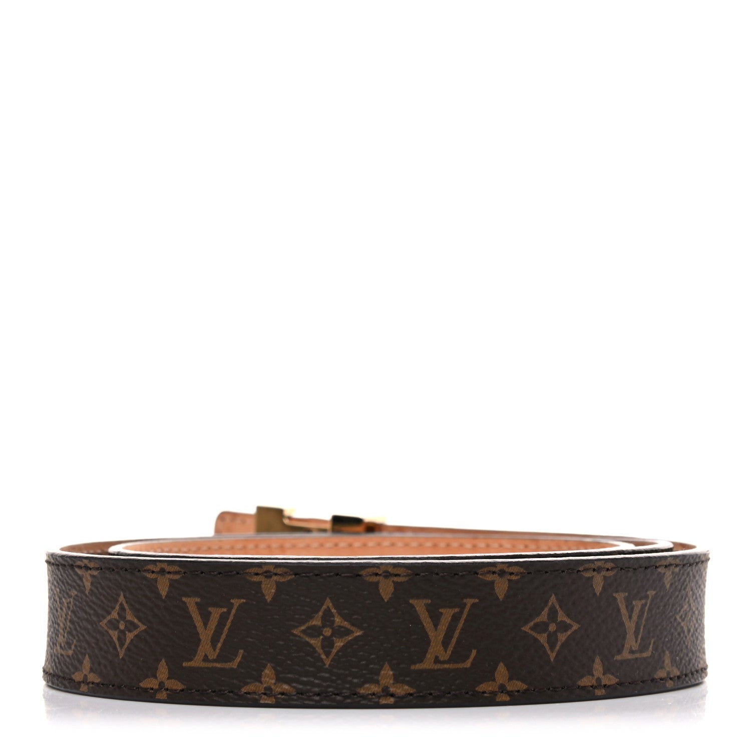 Louis Vuitton Mini Monogram 25mm LV Initiales Belt 80 32 2 of 9