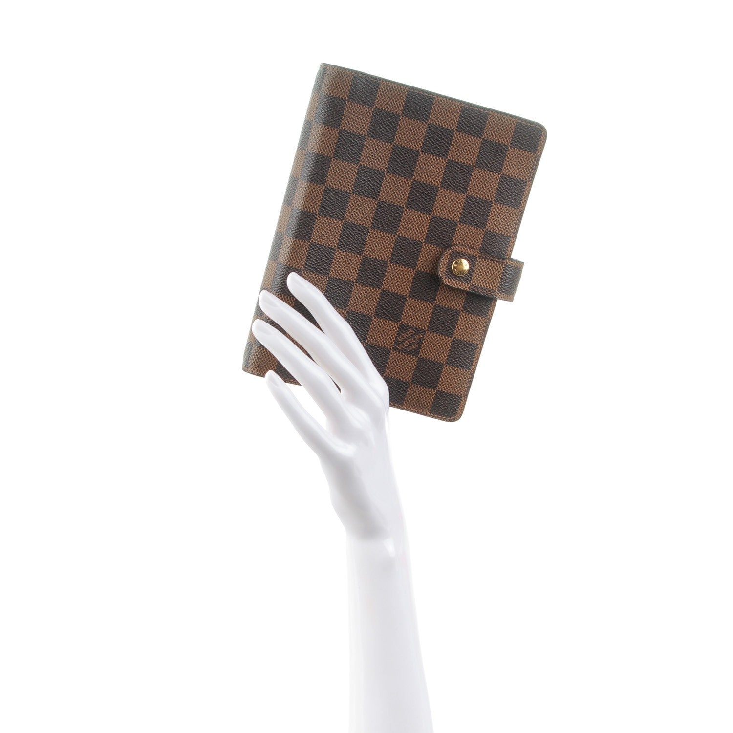 Louis Vuitton Damier Ebene Medium Ring Agenda Cover 2 of 7