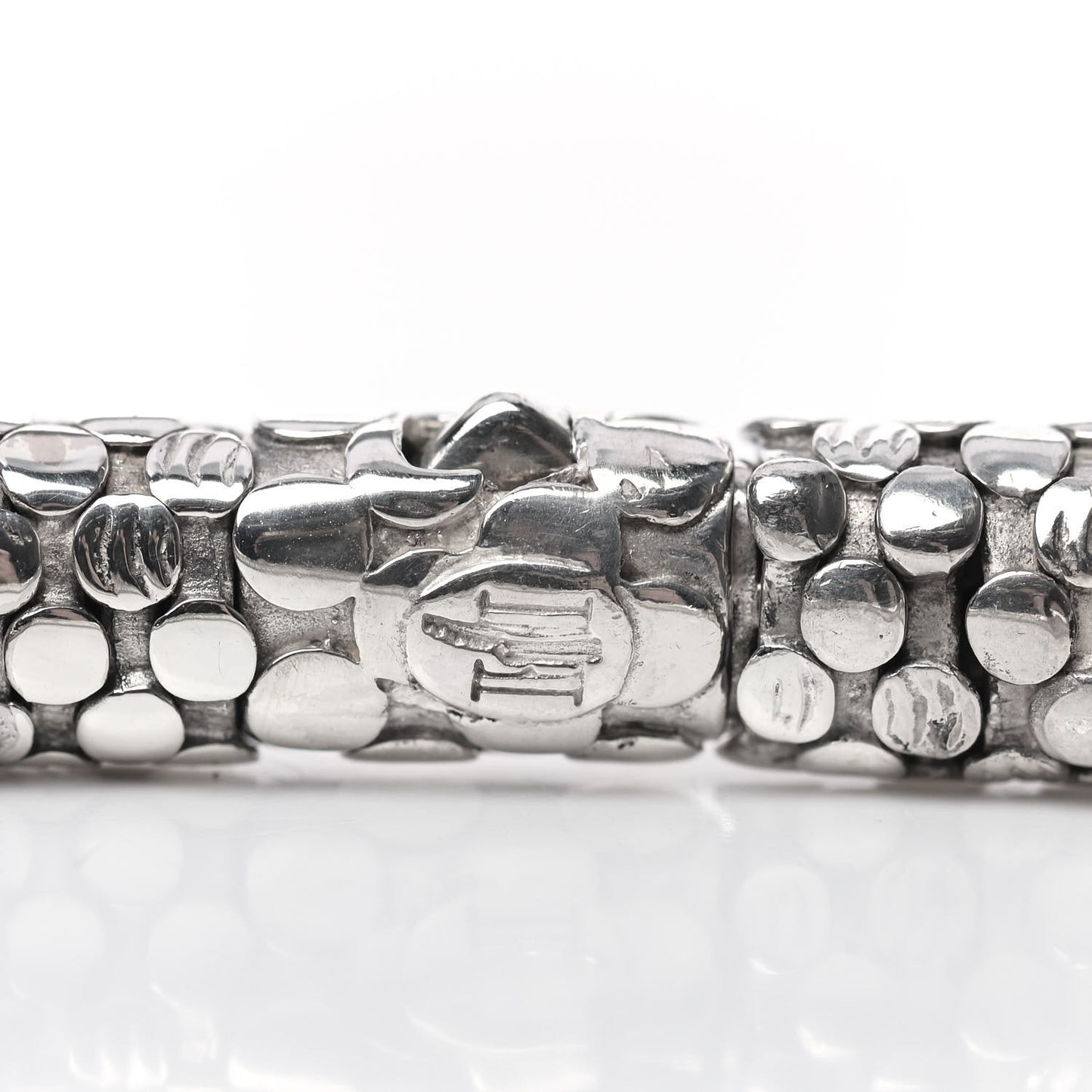 Sterling Silver 7mm Dot Bracelet