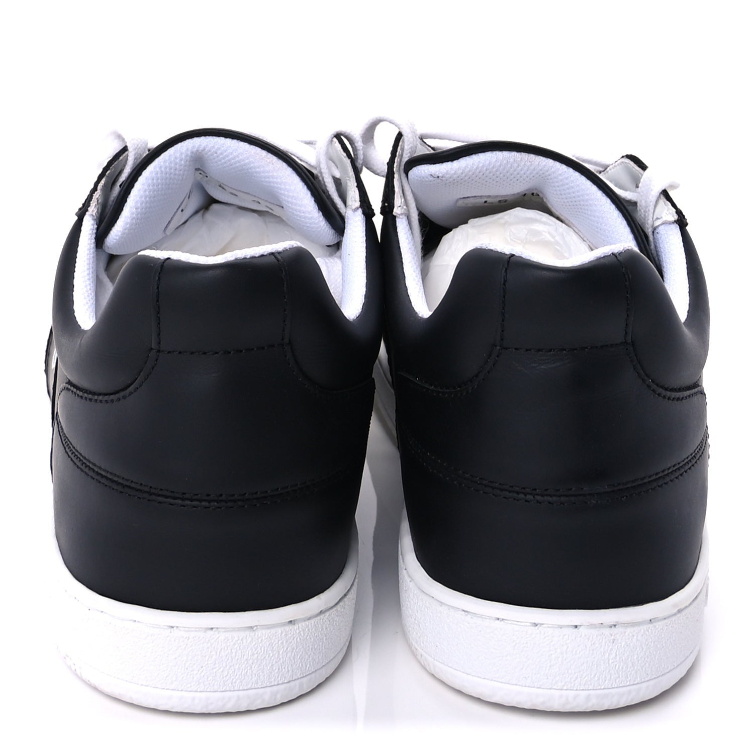 Christian Dior Calfskin Dior Star Ors Low Top Sneakers 39  Black 5 of 9