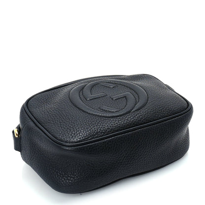 Gucci Pebbled Calfskin Mini Soho Disco Bag Black 3 of 8