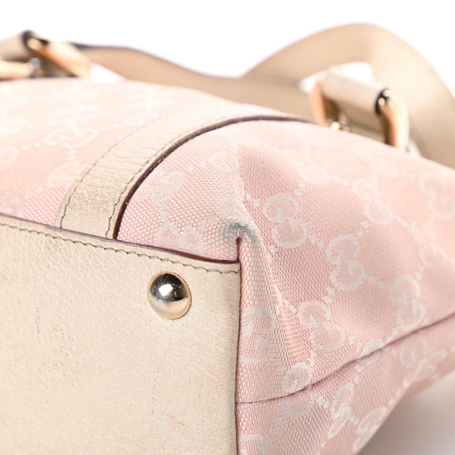 Gucci Monogram Small Abbey Tote Pink 10 of 19