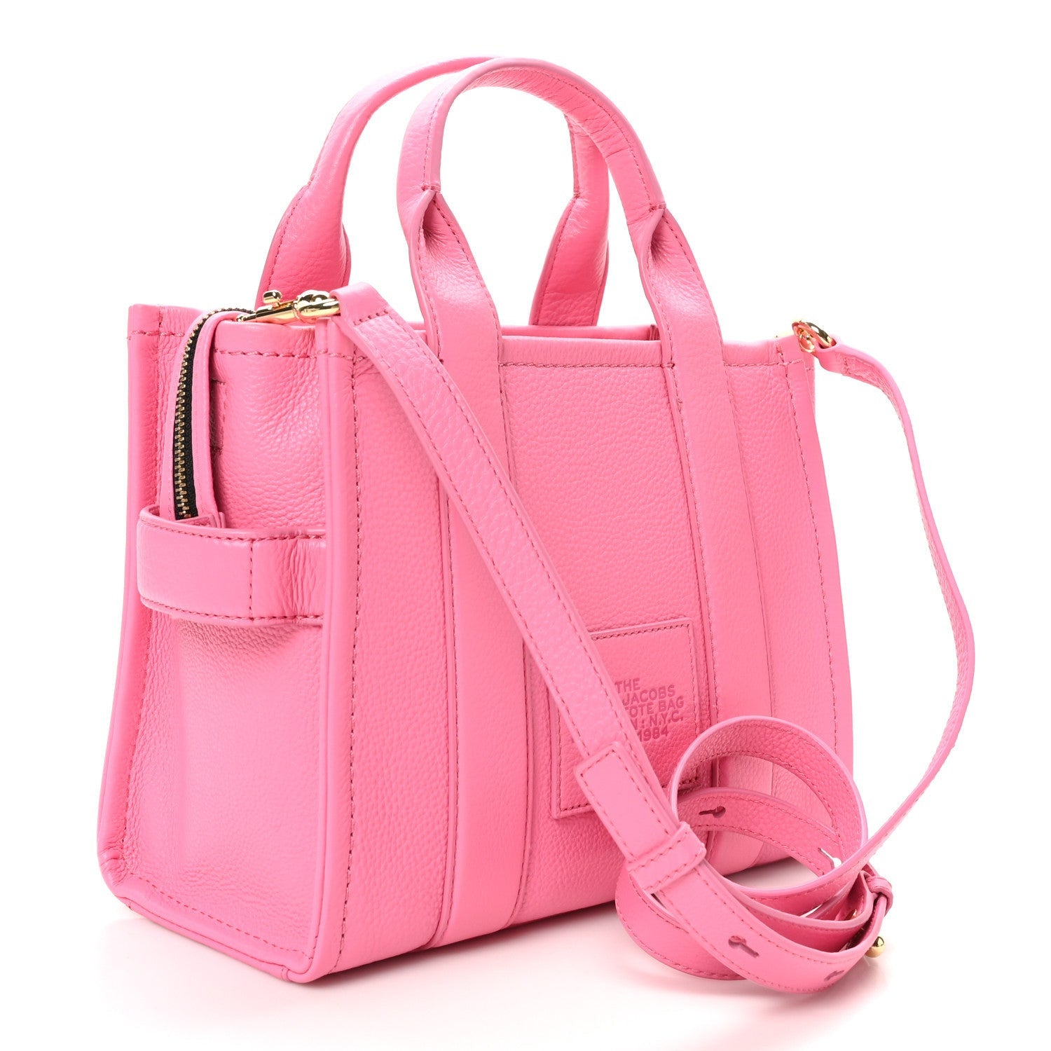 Marc Jacobs Grained Calfskin Small The Tote Bag Morning Glory 3 of 7