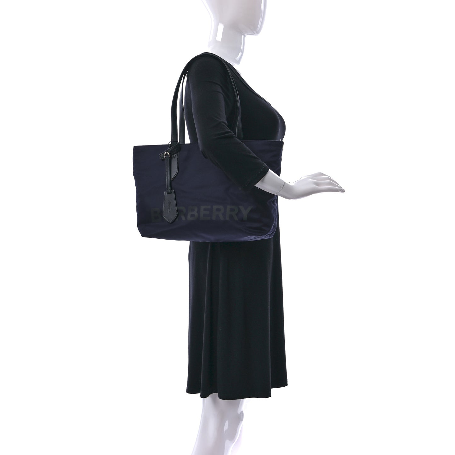 Nylon Logo Small Ardwell Tote Navy